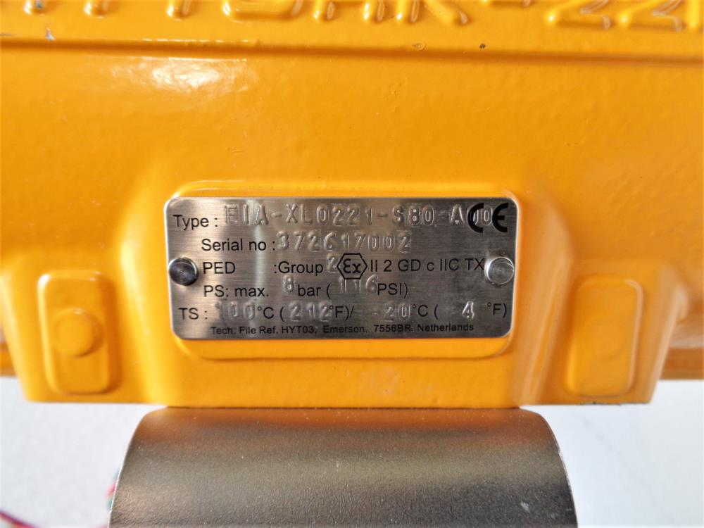 Quadrant 3" 150# Stainless Steel Ball Valve F1RSSRRLH1F300 w/Hytork 221 Actuator